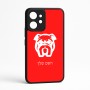 כיסוי בעיצוב אישי עם השם שלך לדגם - Realme GT 8 Pro 5G בעיצוב פרצוף בולדוג