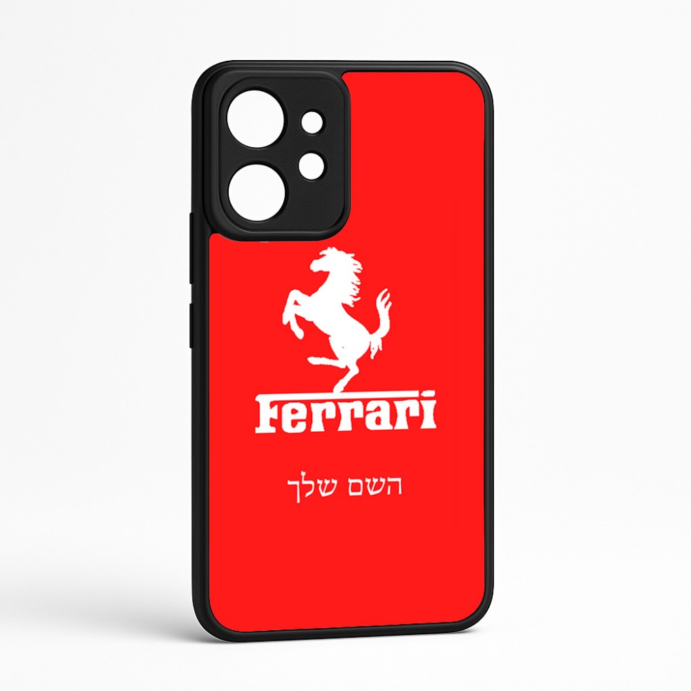 כיסוי בעיצוב אישי עם השם שלך לדגם - Realme GT 8 Pro 5G בעיצוב פרארי