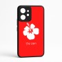 כיסוי בעיצוב אישי עם השם שלך לדגם - Realme GT 8 Pro 5G בעיצוב פרח היביסקוס