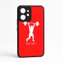כיסוי בעיצוב אישי עם השם שלך לדגם - Realme GT 8 Pro 5G בעיצוב הרמת משקולות
