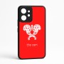 כיסוי בעיצוב אישי עם השם שלך לדגם - Realme GT 8 Pro 5G בעיצוב פרחי קרן