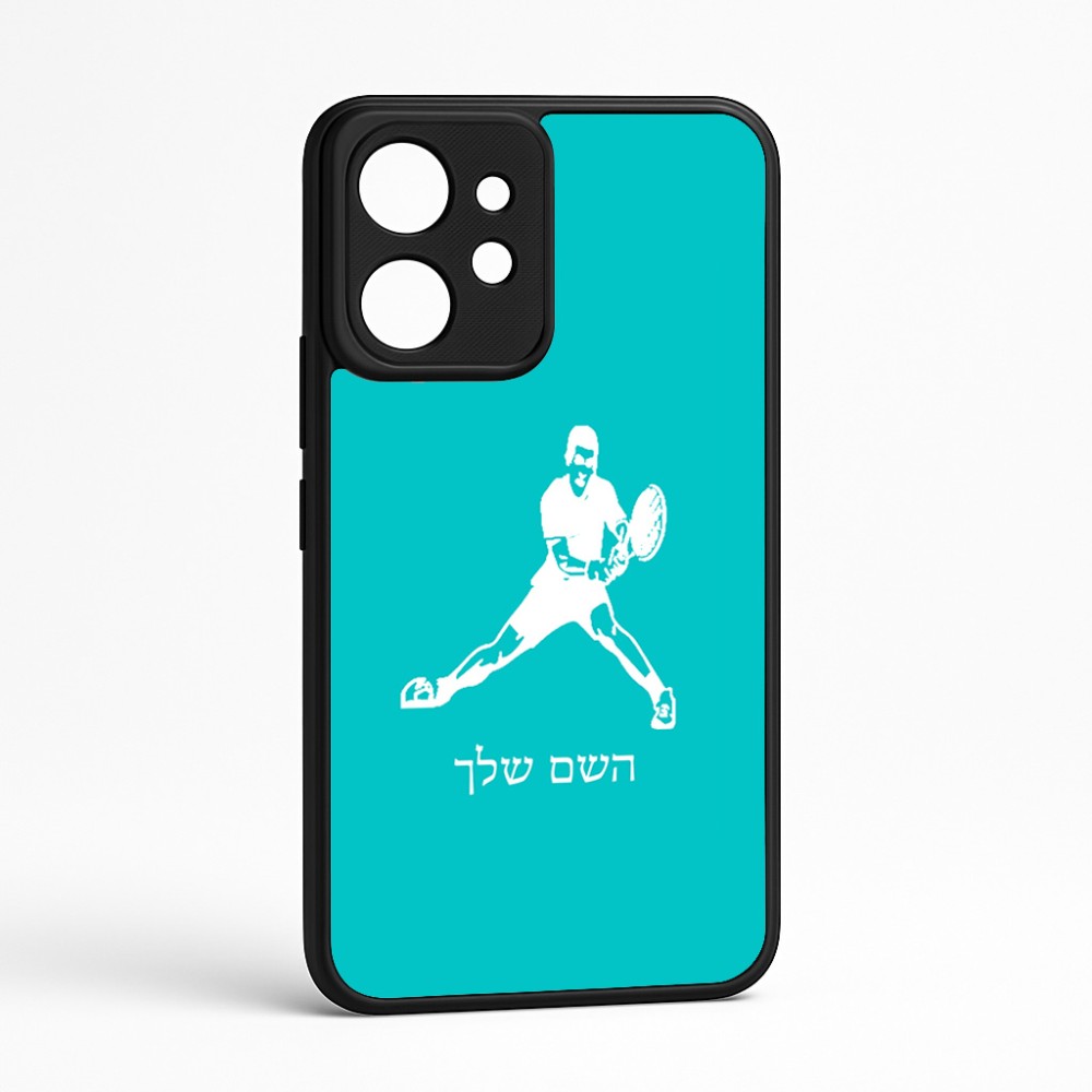 כיסוי בעיצוב אישי עם השם שלך לדגם - Realme GT 8 Pro 5G בעיצוב שחקן טניס
