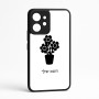 כיסוי בעיצוב אישי עם השם שלך לדגם - Realme GT 8 Pro 5G בעיצוב פרח