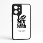 כיסוי בעיצוב אישי עם השם שלך לדגם - Realme GT 8 Pro 5G בעיצוב לנשק את החברה שלי