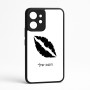 כיסוי בעיצוב אישי עם השם שלך לדגם - Realme GT 8 Pro 5G בעיצוב שפתיים - נשיקה