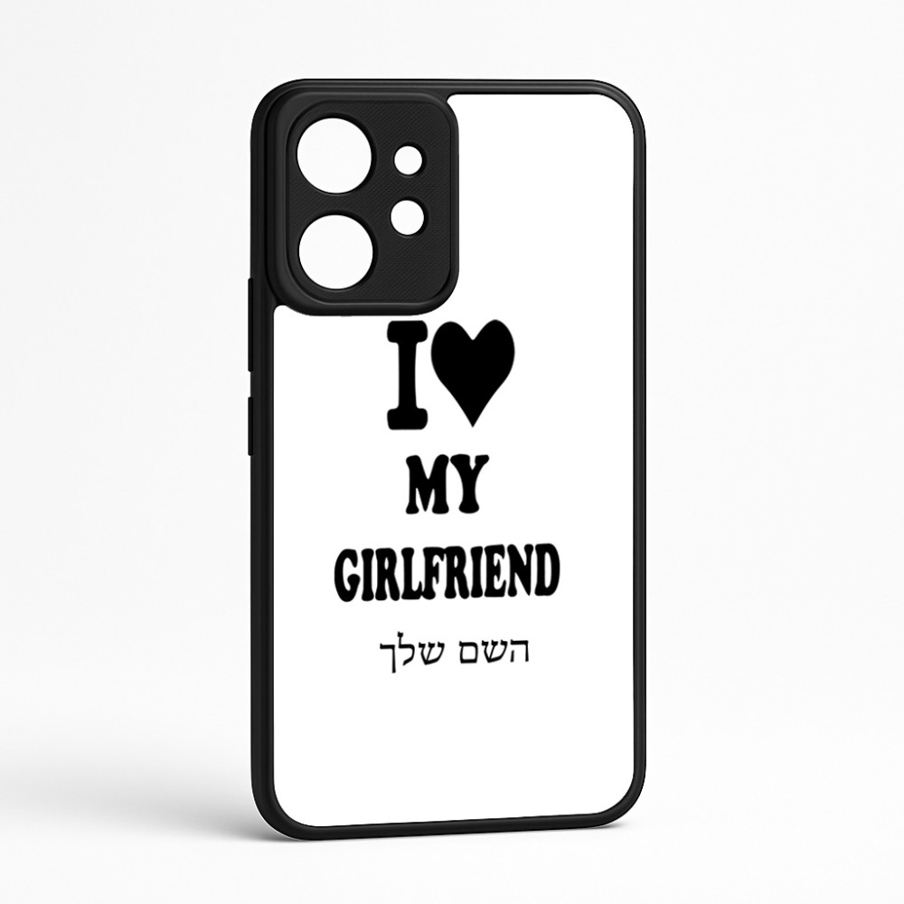 כיסוי בעיצוב אישי עם השם שלך לדגם - Realme GT 8 Pro 5G בעיצוב אוהב את החברה שלי