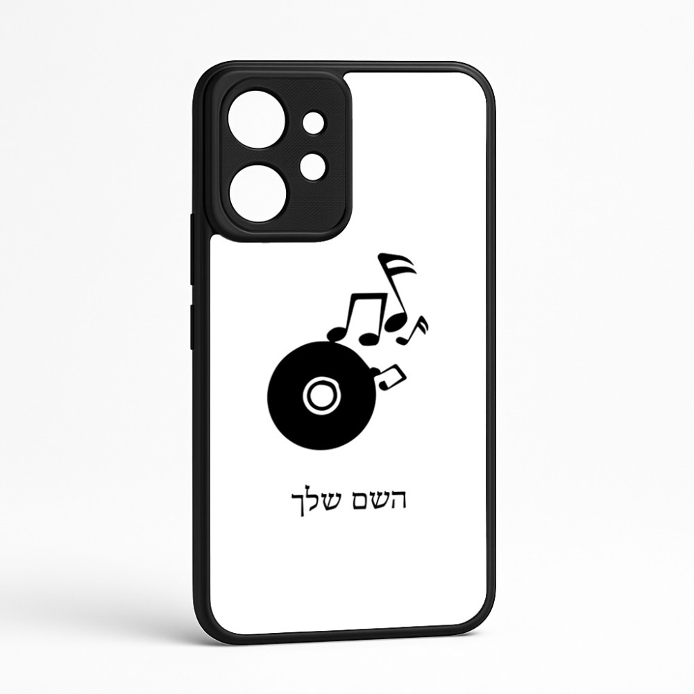כיסוי בעיצוב אישי עם השם שלך לדגם - Realme GT 8 Pro 5G בעיצוב תקליטור - אזור מוזיקה