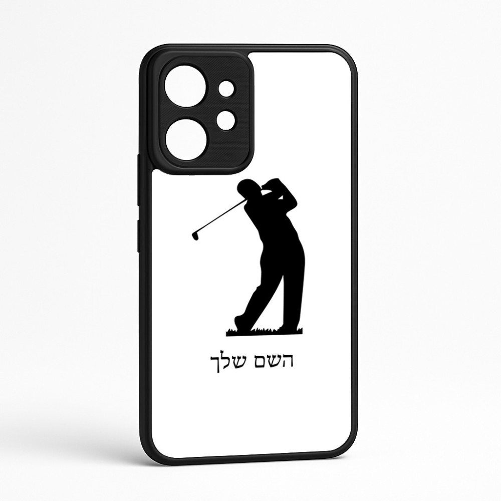כיסוי בעיצוב אישי עם השם שלך לדגם - Realme GT 8 Pro 5G בעיצוב שחקן גולף