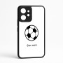 כיסוי בעיצוב אישי עם השם שלך לדגם - Realme GT 8 Pro 5G בעיצוב כדורגל כדור כדורגל