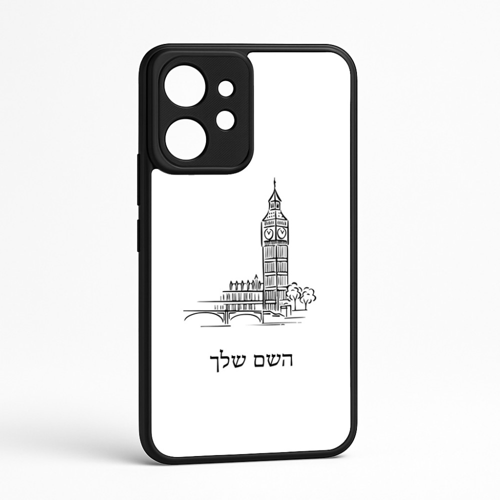 כיסוי בעיצוב אישי עם השם שלך לדגם - Realme GT 8 Pro 5G בעיצוב ביג בן
