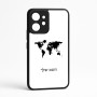 כיסוי בעיצוב אישי עם השם שלך לדגם - Realme GT 8 Pro 5G בעיצוב מפת העולם