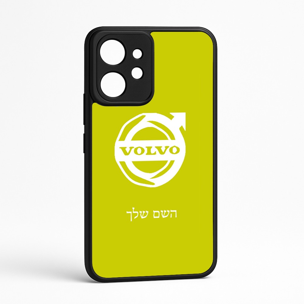 כיסוי בעיצוב אישי עם השם שלך לדגם - Realme GT 8 Pro 5G בעיצוב וולוו
