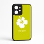 כיסוי בעיצוב אישי עם השם שלך לדגם - Realme GT 8 Pro 5G בעיצוב פרח היביסקוס