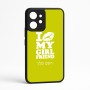 כיסוי בעיצוב אישי עם השם שלך לדגם - Realme GT 8 Pro 5G בעיצוב לנשק את החברה שלי