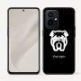 כיסוי בעיצוב אישי עם השם שלך לדגם - Realme GT 8 Pro 5G בעיצוב פרצוף בולדוג