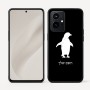 כיסוי בעיצוב אישי עם השם שלך לדגם - Realme GT 8 Pro 5G בעיצוב פינגווין
