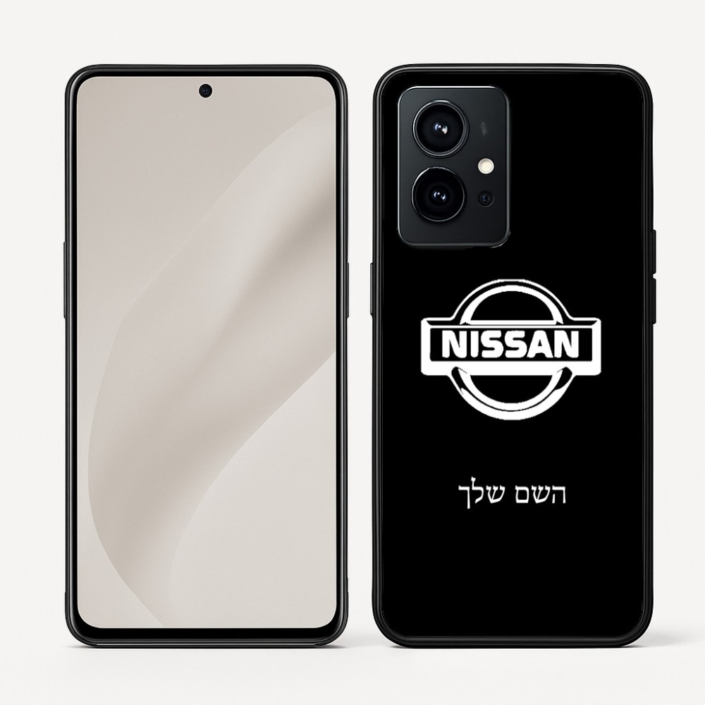 כיסוי בעיצוב אישי עם השם שלך לדגם - Realme GT 8 Pro 5G בעיצוב ניסאן