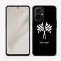 כיסוי בעיצוב אישי עם השם שלך לדגם - Realme GT 8 Pro 5G בעיצוב דגל המירוץ