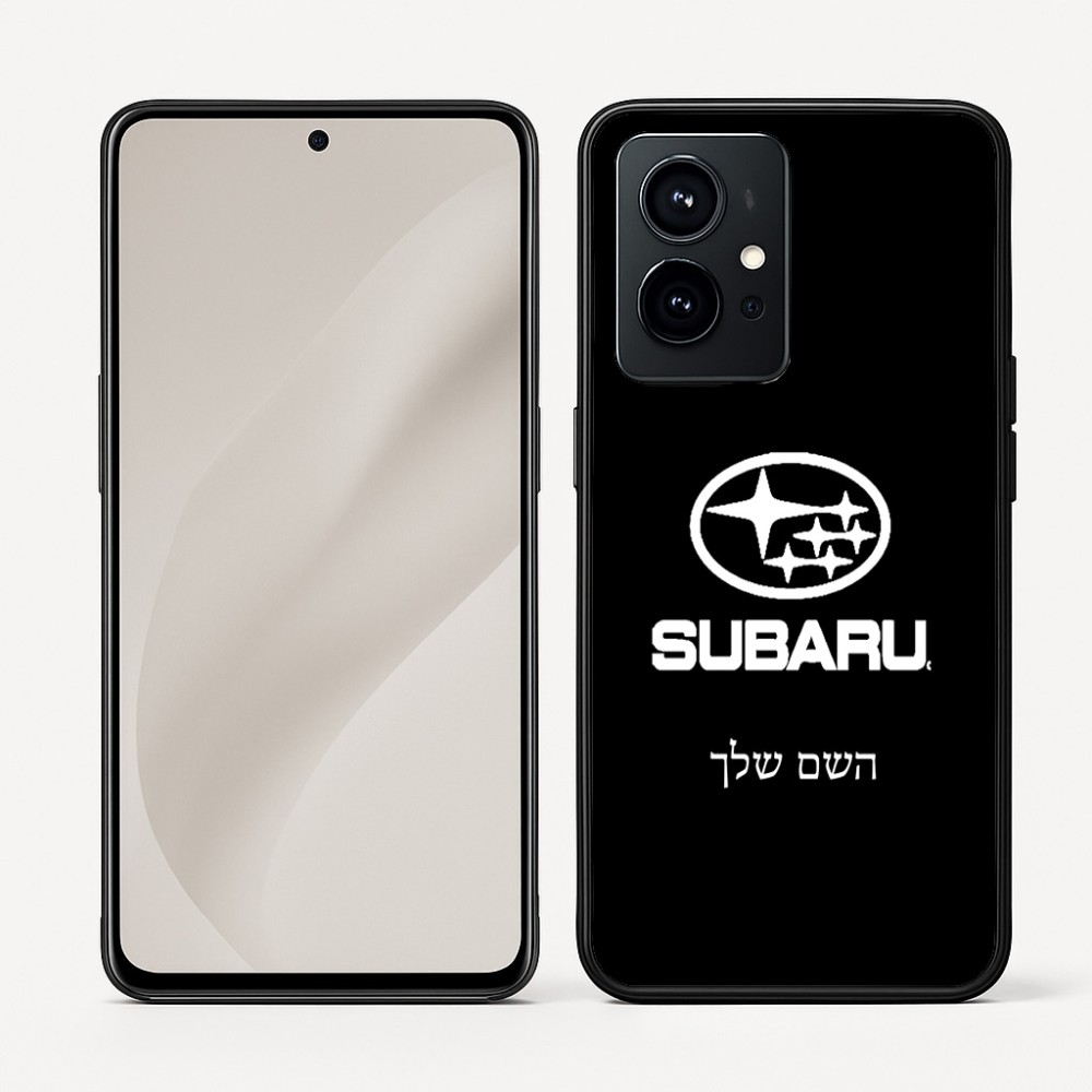 כיסוי בעיצוב אישי עם השם שלך לדגם - Realme GT 8 Pro 5G בעיצוב סובארו