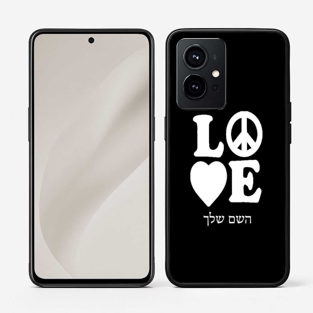 כיסוי בעיצוב אישי עם השם שלך לדגם - Realme GT 8 Pro 5G בעיצוב אהבה