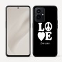 כיסוי בעיצוב אישי עם השם שלך לדגם - Realme GT 8 Pro 5G בעיצוב אהבה