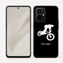 כיסוי בעיצוב אישי עם השם שלך לדגם - Realme GT 8 Pro 5G בעיצוב רוכב אופניים