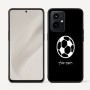 כיסוי בעיצוב אישי עם השם שלך לדגם - Realme GT 8 Pro 5G בעיצוב כדורגל כדור כדורגל