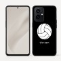 כיסוי בעיצוב אישי עם השם שלך לדגם - Realme GT 8 Pro 5G בעיצוב כדור כדורעף