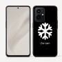 כיסוי בעיצוב אישי עם השם שלך לדגם - Realme GT 8 Pro 5G בעיצוב שלג