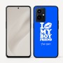כיסוי בעיצוב אישי עם השם שלך לדגם - Realme GT 8 Pro 5G בעיצוב נשקי את חבר שלי