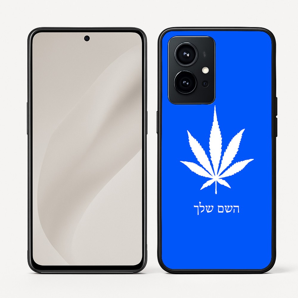 כיסוי בעיצוב אישי עם השם שלך לדגם - Realme GT 8 Pro 5G בעיצוב עלה מריחואנה - גראס