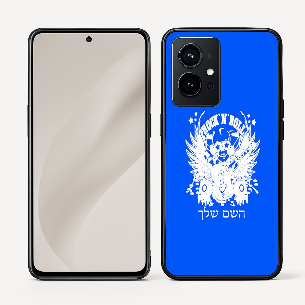 כיסוי בעיצוב אישי עם השם שלך לדגם - Realme GT 8 Pro 5G בעיצוב רוקנרול