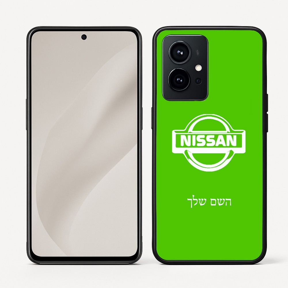 כיסוי בעיצוב אישי עם השם שלך לדגם - Realme GT 8 Pro 5G בעיצוב ניסאן