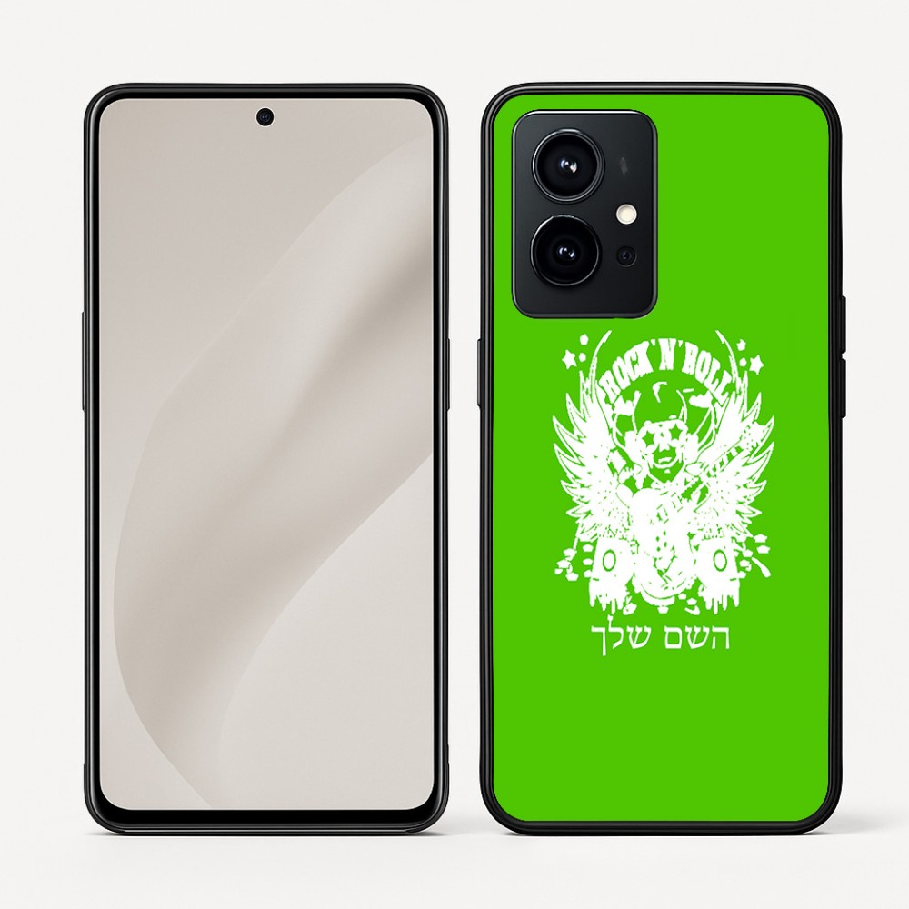 כיסוי בעיצוב אישי עם השם שלך לדגם - Realme GT 8 Pro 5G בעיצוב רוקנרול