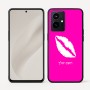 כיסוי בעיצוב אישי עם השם שלך לדגם - Realme GT 8 Pro 5G בעיצוב שפתיים - נשיקה