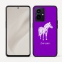 כיסוי בעיצוב אישי עם השם שלך לדגם - Realme GT 8 Pro 5G בעיצוב זברה