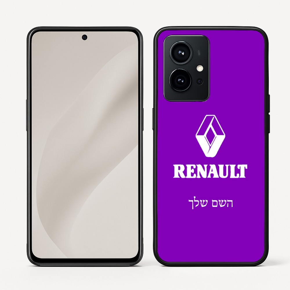 כיסוי בעיצוב אישי עם השם שלך לדגם - Realme GT 8 Pro 5G בעיצוב רנו