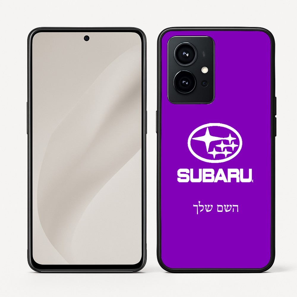 כיסוי בעיצוב אישי עם השם שלך לדגם - Realme GT 8 Pro 5G בעיצוב סובארו