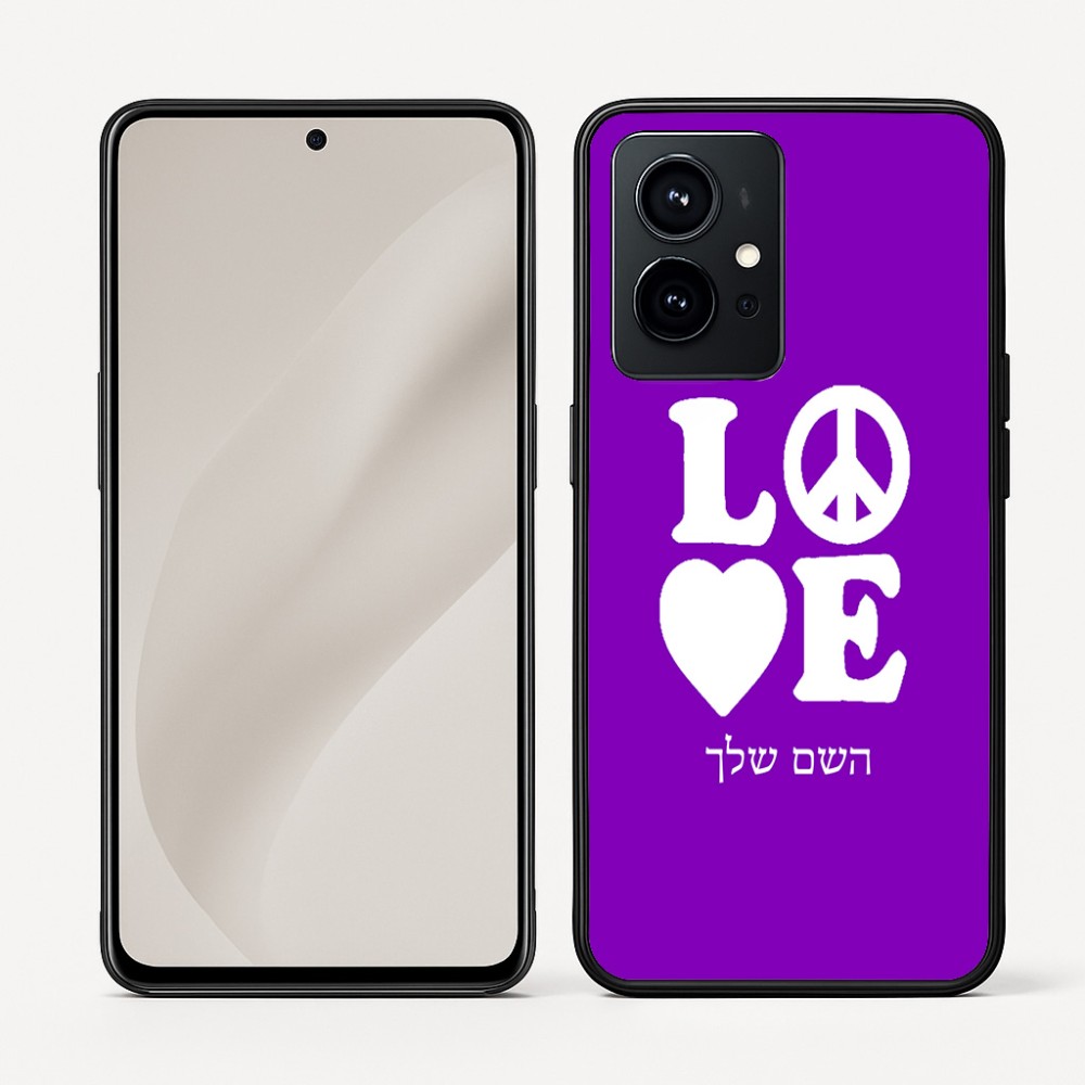 כיסוי בעיצוב אישי עם השם שלך לדגם - Realme GT 8 Pro 5G בעיצוב אהבה