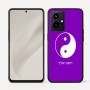 כיסוי בעיצוב אישי עם השם שלך לדגם - Realme GT 8 Pro 5G בעיצוב סמל יינג יאנג