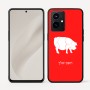 כיסוי בעיצוב אישי עם השם שלך לדגם - Realme GT 8 Pro 5G בעיצוב חזיר