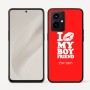 כיסוי בעיצוב אישי עם השם שלך לדגם - Realme GT 8 Pro 5G בעיצוב נשקי את חבר שלי