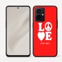 כיסוי בעיצוב אישי עם השם שלך לדגם - Realme GT 8 Pro 5G בעיצוב אהבה