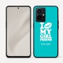 כיסוי בעיצוב אישי עם השם שלך לדגם - Realme GT 8 Pro 5G בעיצוב לנשק את החברה שלי