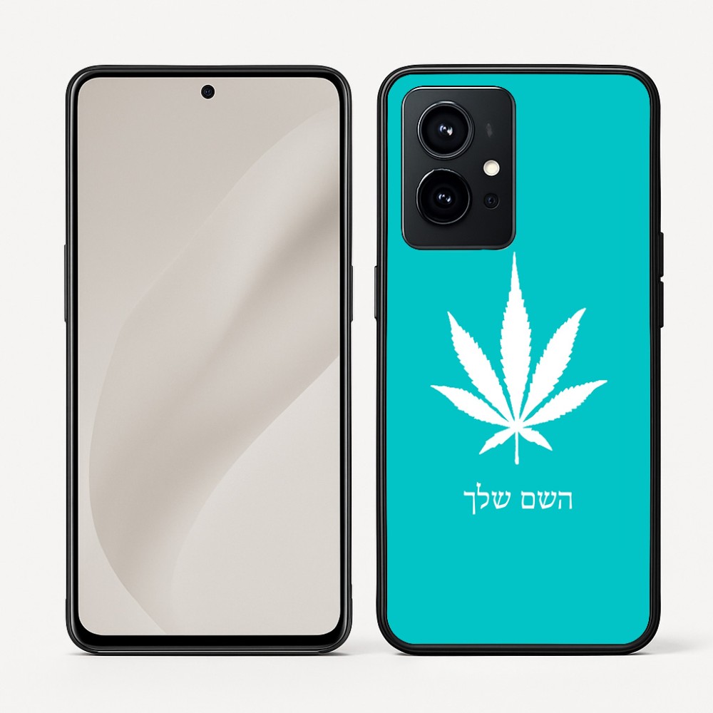 כיסוי בעיצוב אישי עם השם שלך לדגם - Realme GT 8 Pro 5G בעיצוב עלה מריחואנה - גראס