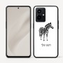 כיסוי בעיצוב אישי עם השם שלך לדגם - Realme GT 8 Pro 5G בעיצוב זברה