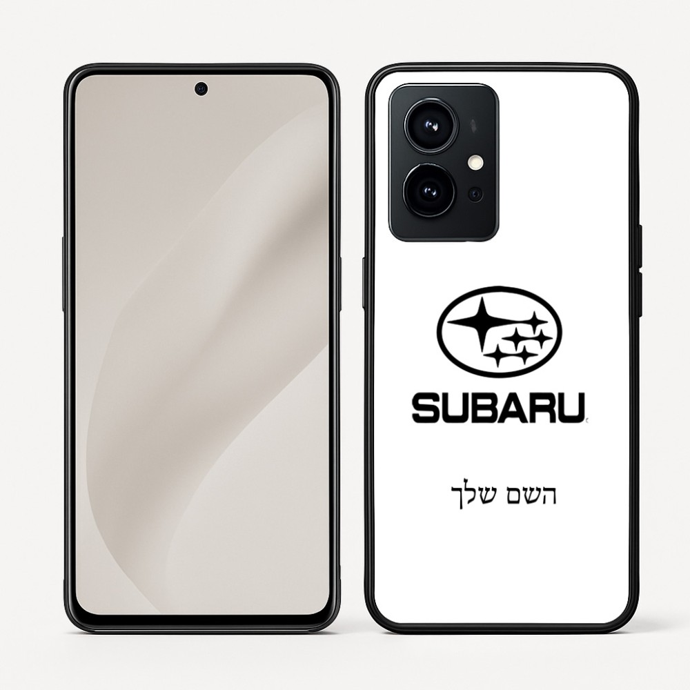כיסוי בעיצוב אישי עם השם שלך לדגם - Realme GT 8 Pro 5G בעיצוב סובארו