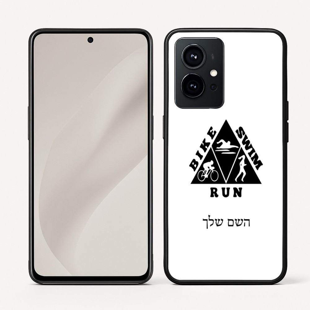כיסוי בעיצוב אישי עם השם שלך לדגם - Realme GT 8 Pro 5G בעיצוב טריאתלון