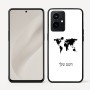 כיסוי בעיצוב אישי עם השם שלך לדגם - Realme GT 8 Pro 5G בעיצוב מפת העולם