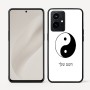 כיסוי בעיצוב אישי עם השם שלך לדגם - Realme GT 8 Pro 5G בעיצוב סמל יינג יאנג